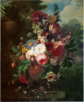 unknow artist Floral, beautiful classical still life of flowers.118